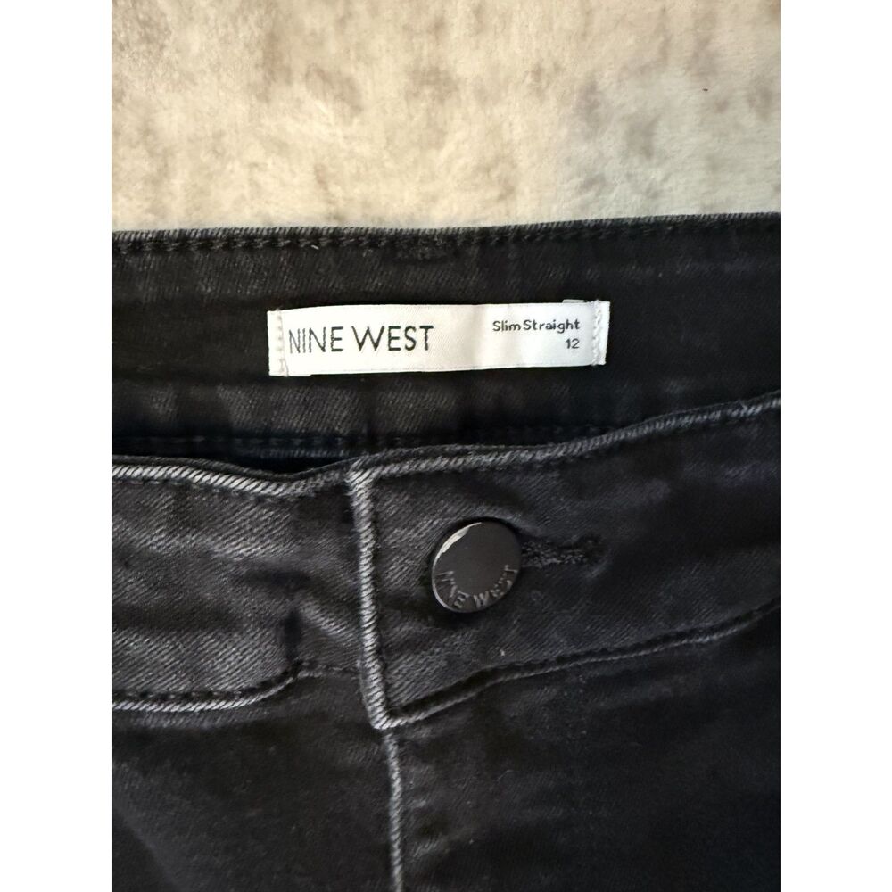 Nine West Slim Straight Jean Sz 12